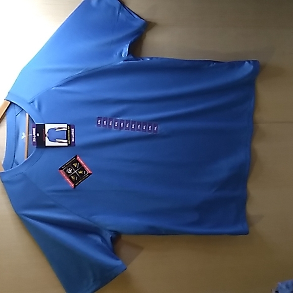 Zeroxposur 50+ sun protection shirt in Blue Men's size XXL 100% polyester - Picture 1 of 7